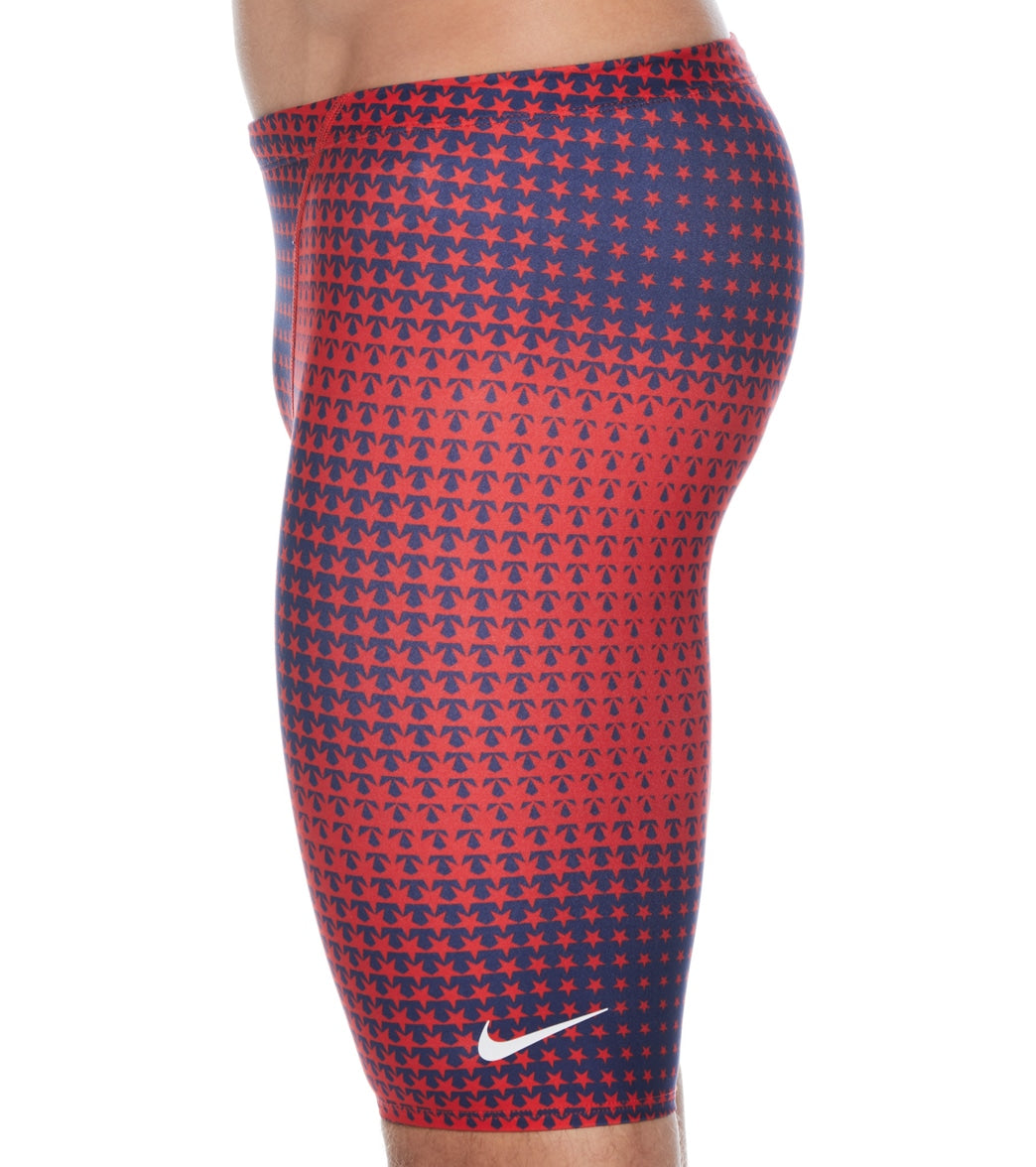 Nike Men's HydraStrong Multi Print Jammer Swimsuit