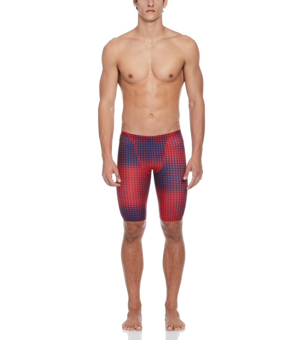 Nike Men's HydraStrong Multi Print Jammer Swimsuit