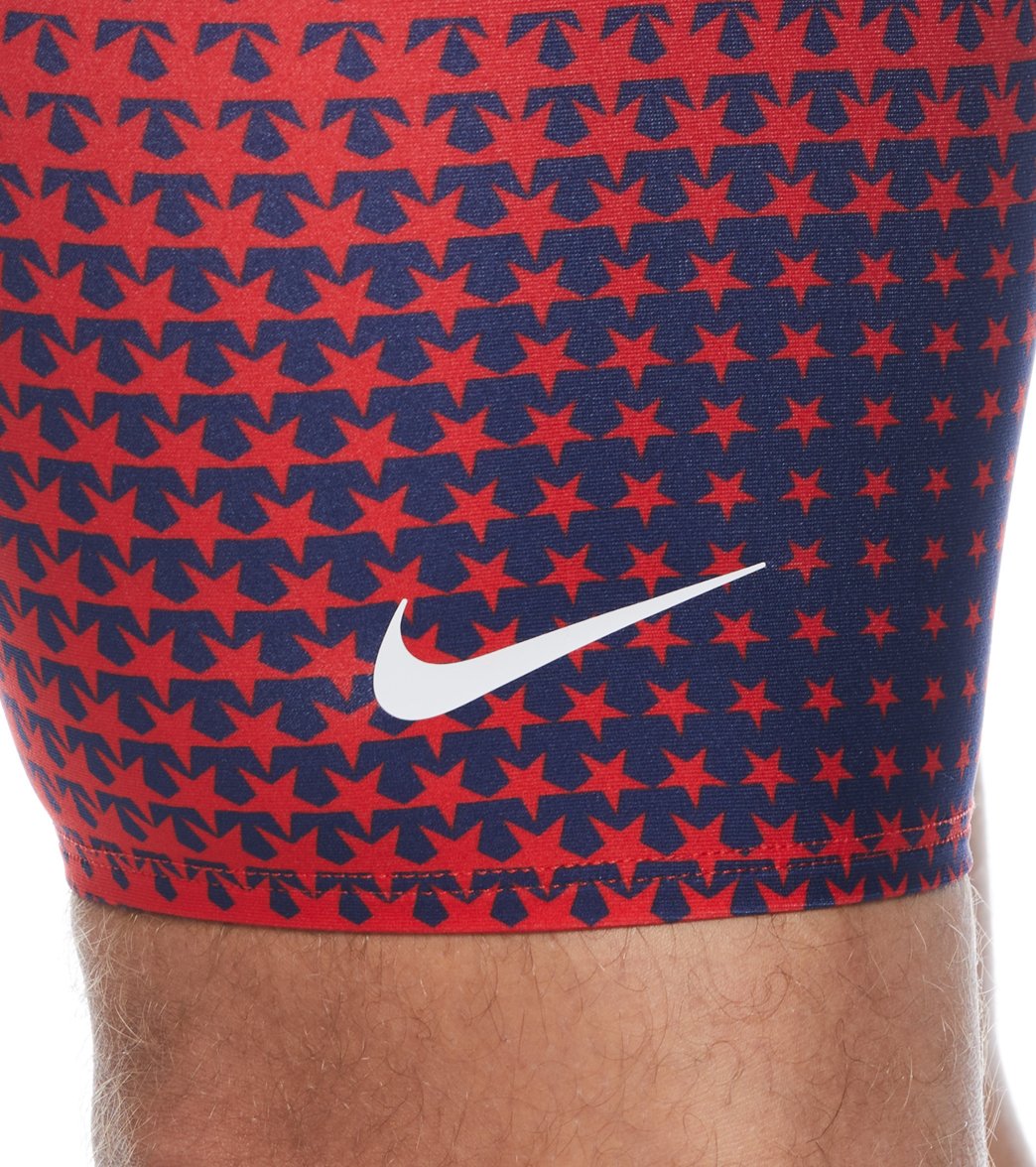 Nike Men's HydraStrong Multi Print Jammer Swimsuit