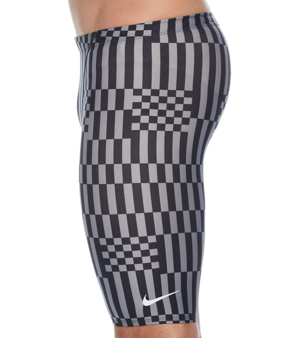 Nike Men's HydraStrong Multi Print Jammer Swimsuit