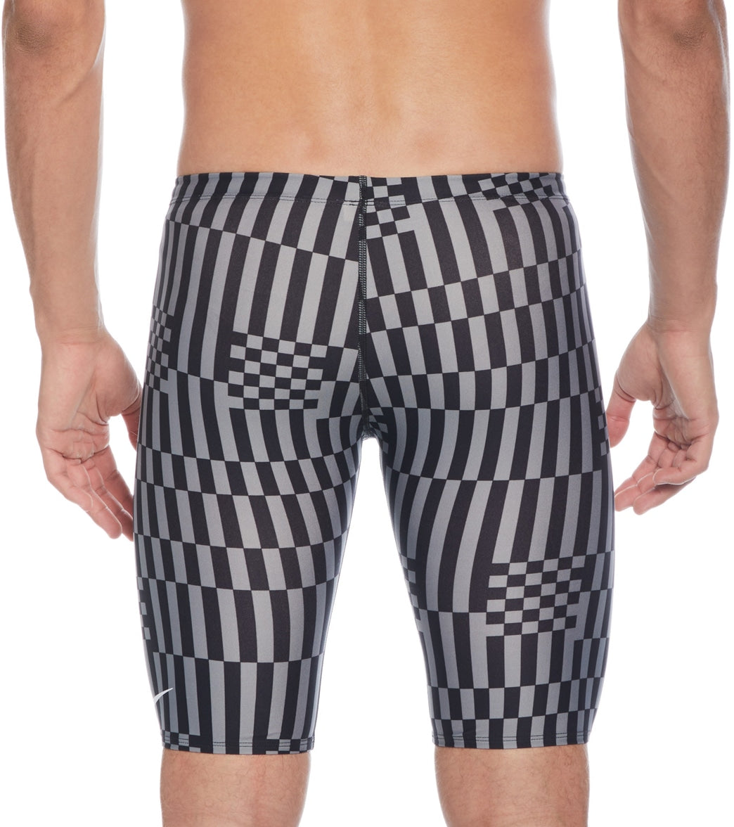 Nike Men's HydraStrong Multi Print Jammer Swimsuit