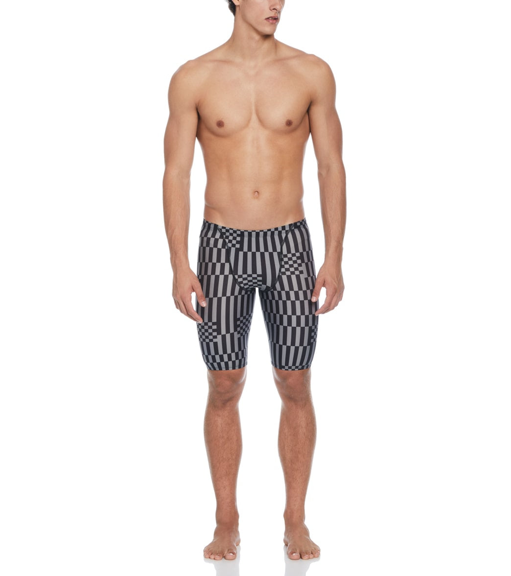 Nike Men's HydraStrong Multi Print Jammer Swimsuit