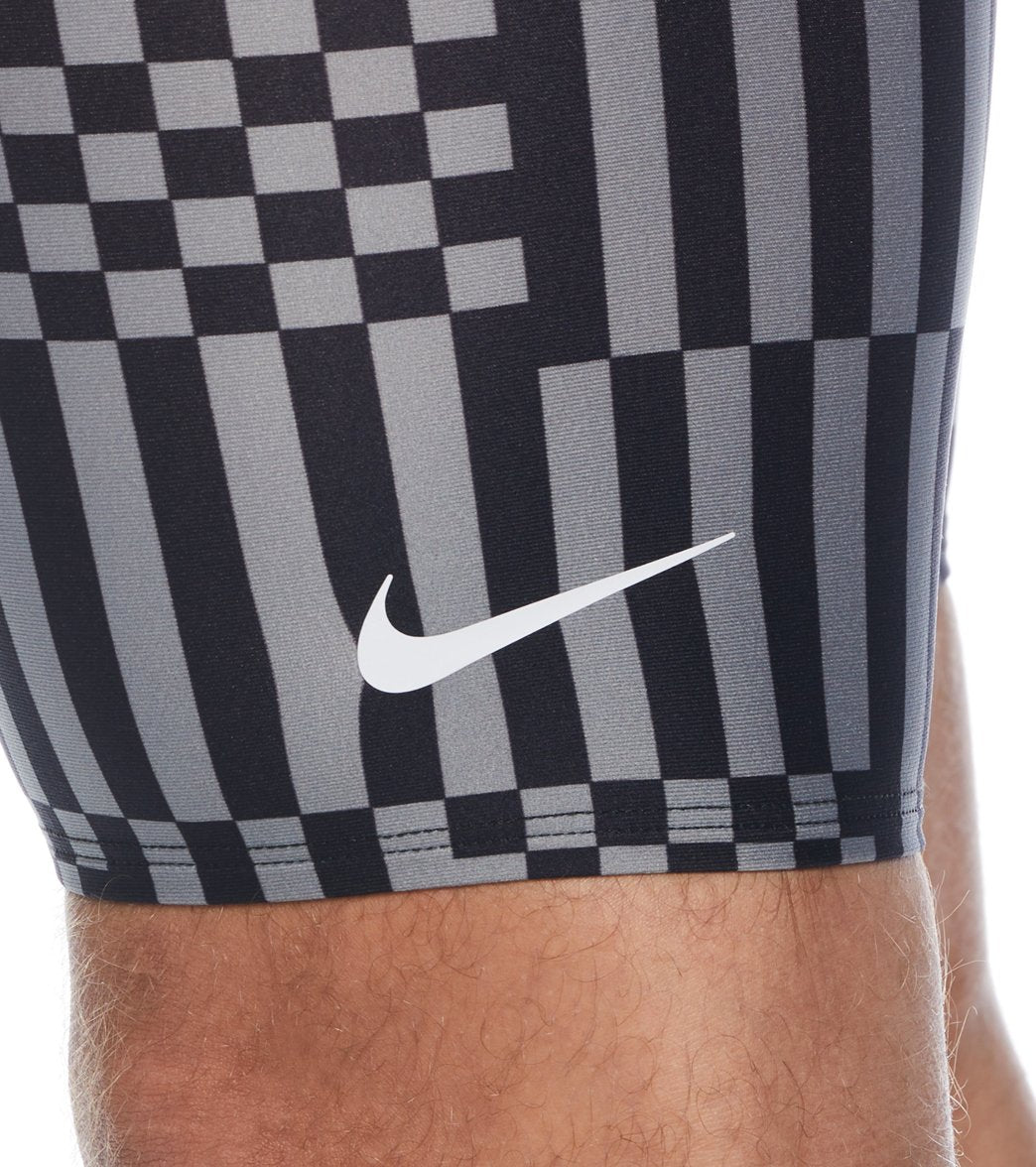 Nike Men's HydraStrong Multi Print Jammer Swimsuit