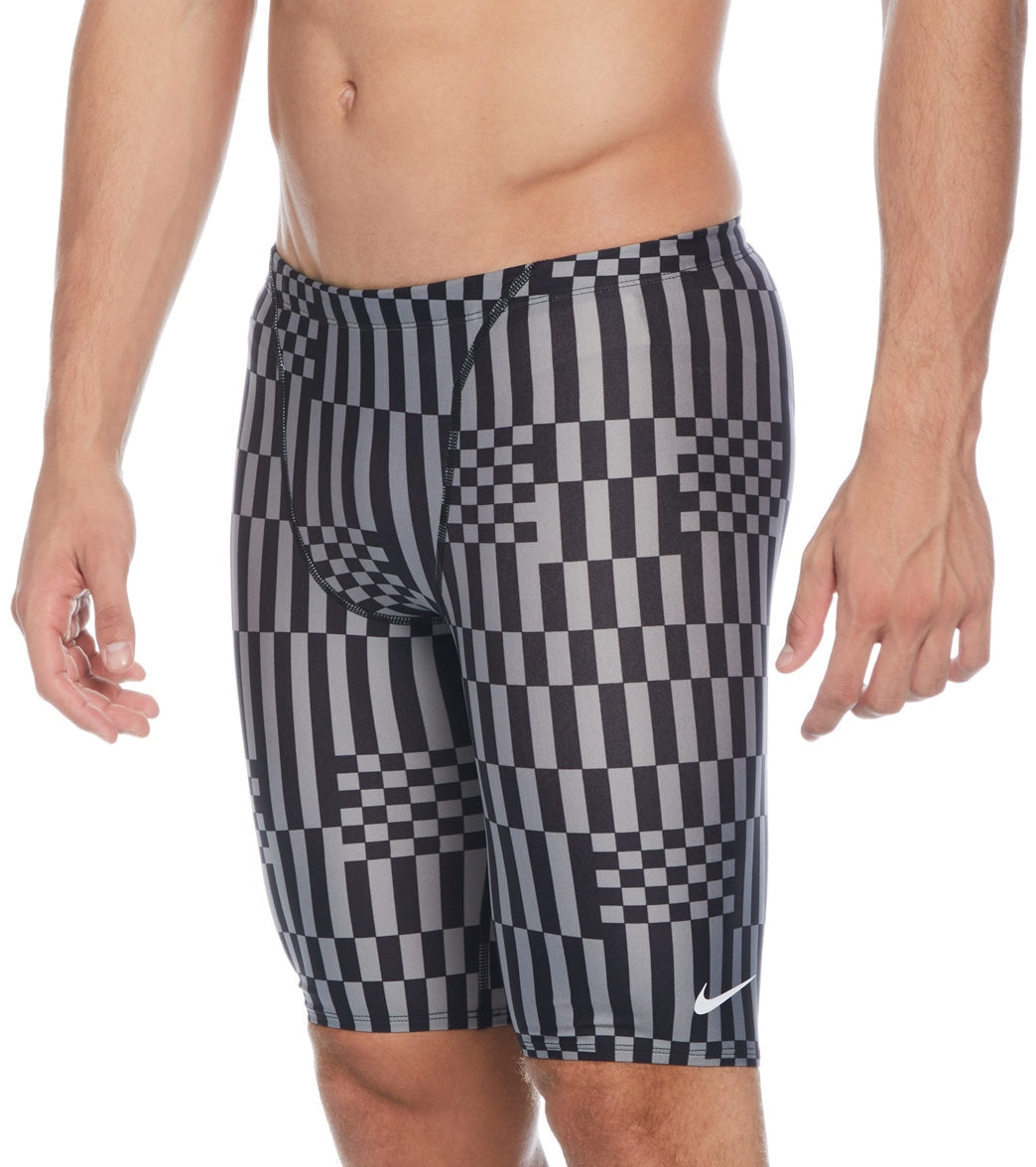 Nike Men's HydraStrong Multi Print Jammer Swimsuit