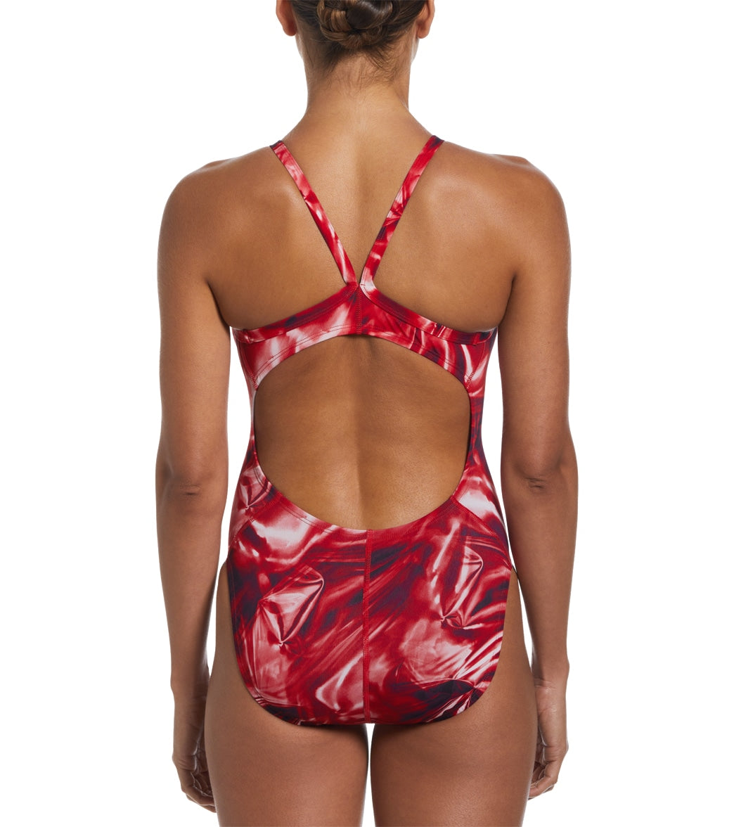 Nike Women's HydraStrong Solar Rise Fastback One Piece Swimsuit