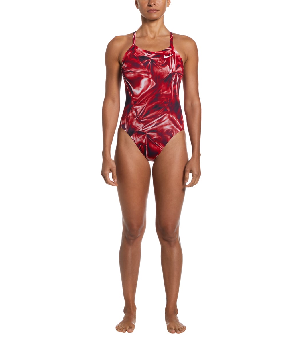 Nike Women's HydraStrong Solar Rise Fastback One Piece Swimsuit
