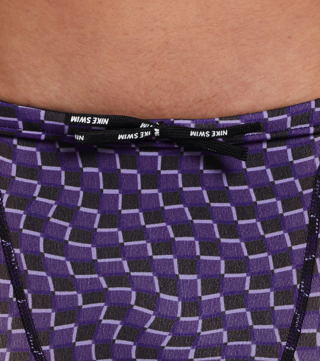 Nike Men's Drippy Check Jammer Swimsuit