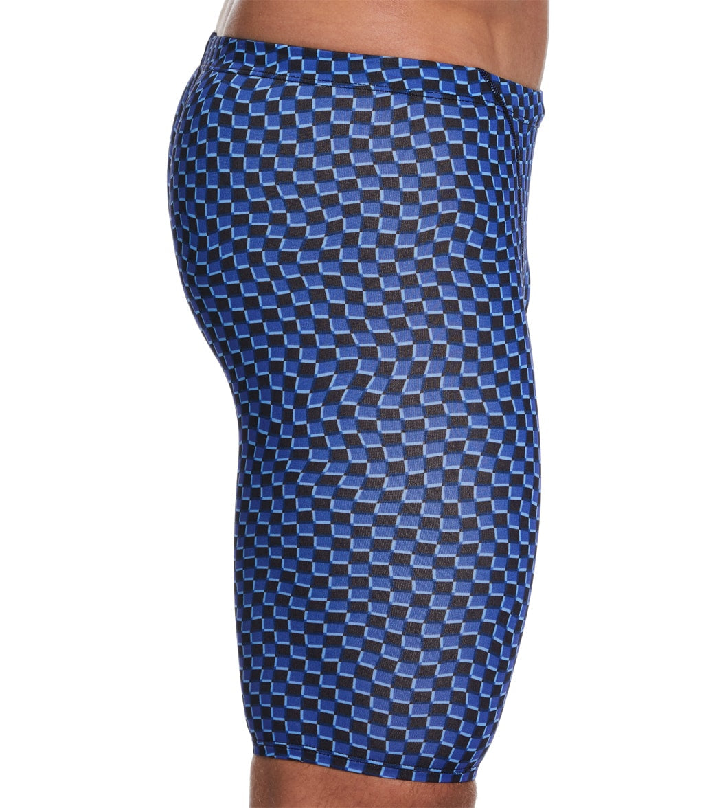 Nike Men's Drippy Check Jammer Swimsuit