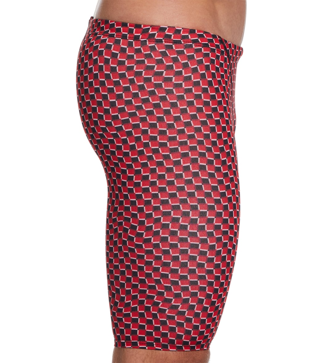 Nike Men's Drippy Check Jammer Swimsuit