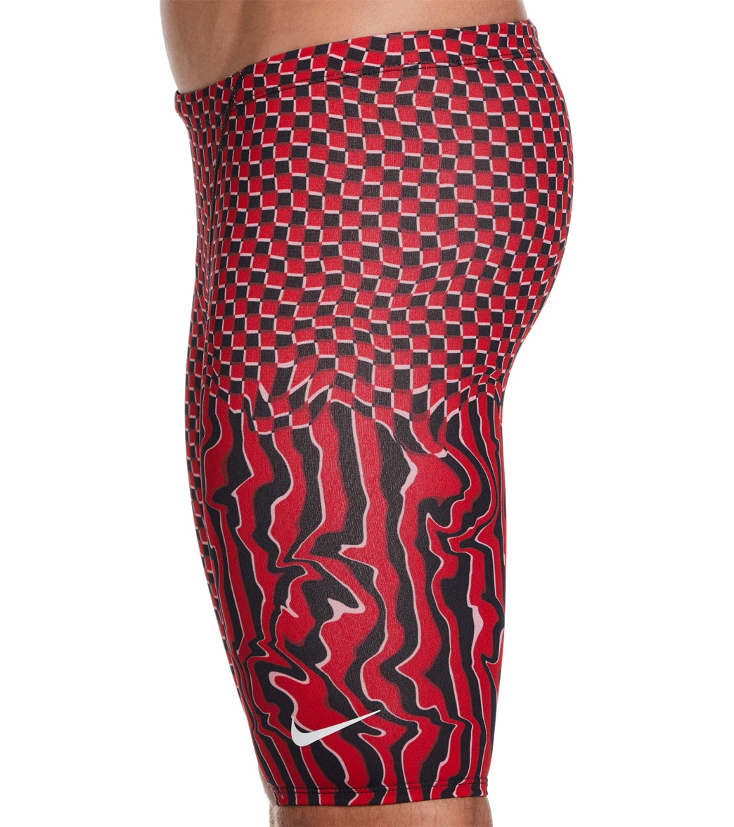 Nike Men's Drippy Check Jammer Swimsuit