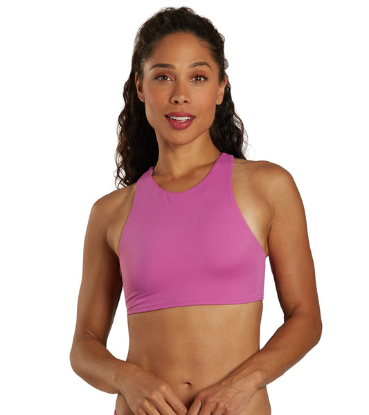 JOLYN Women's Solid Gwen Bikini Top