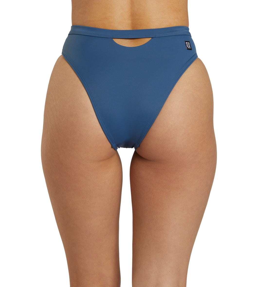 JOLYN Women's Solid Nora Bikini Bottom
