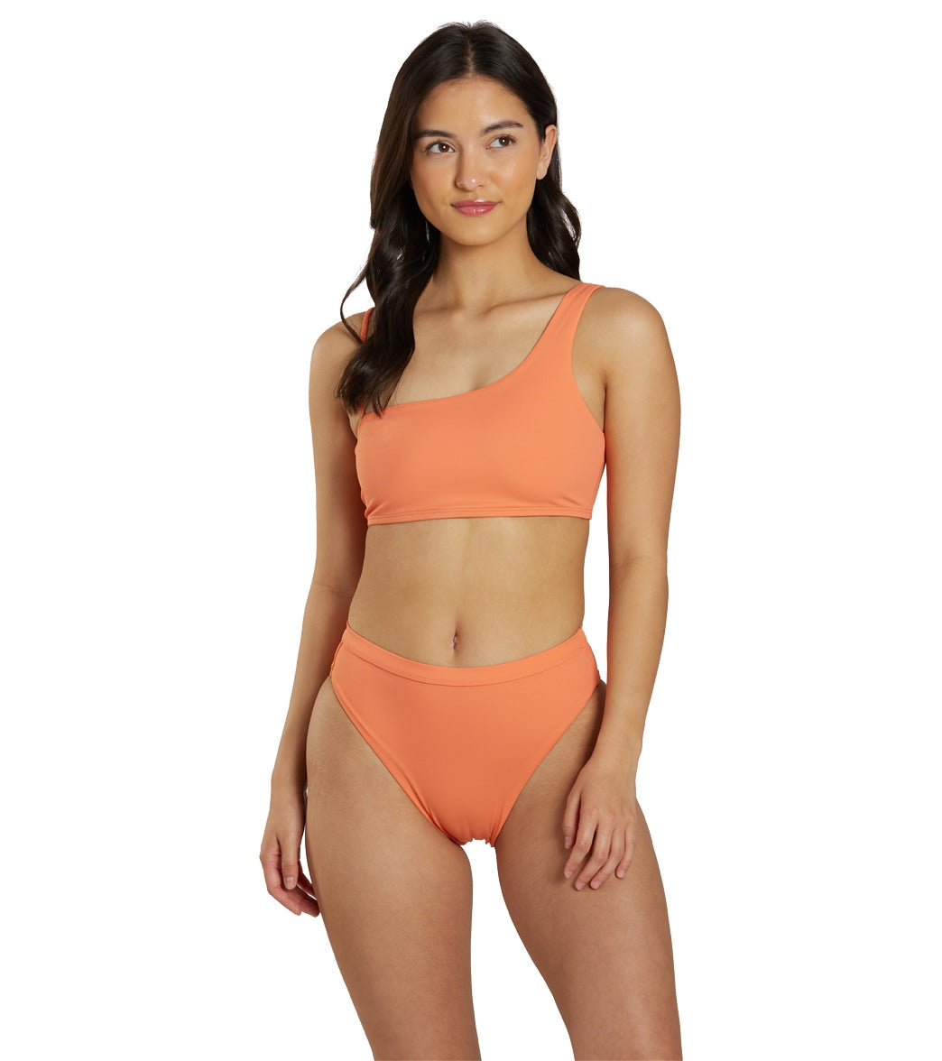 JOLYN Women's Solid Nora Bikini Bottom