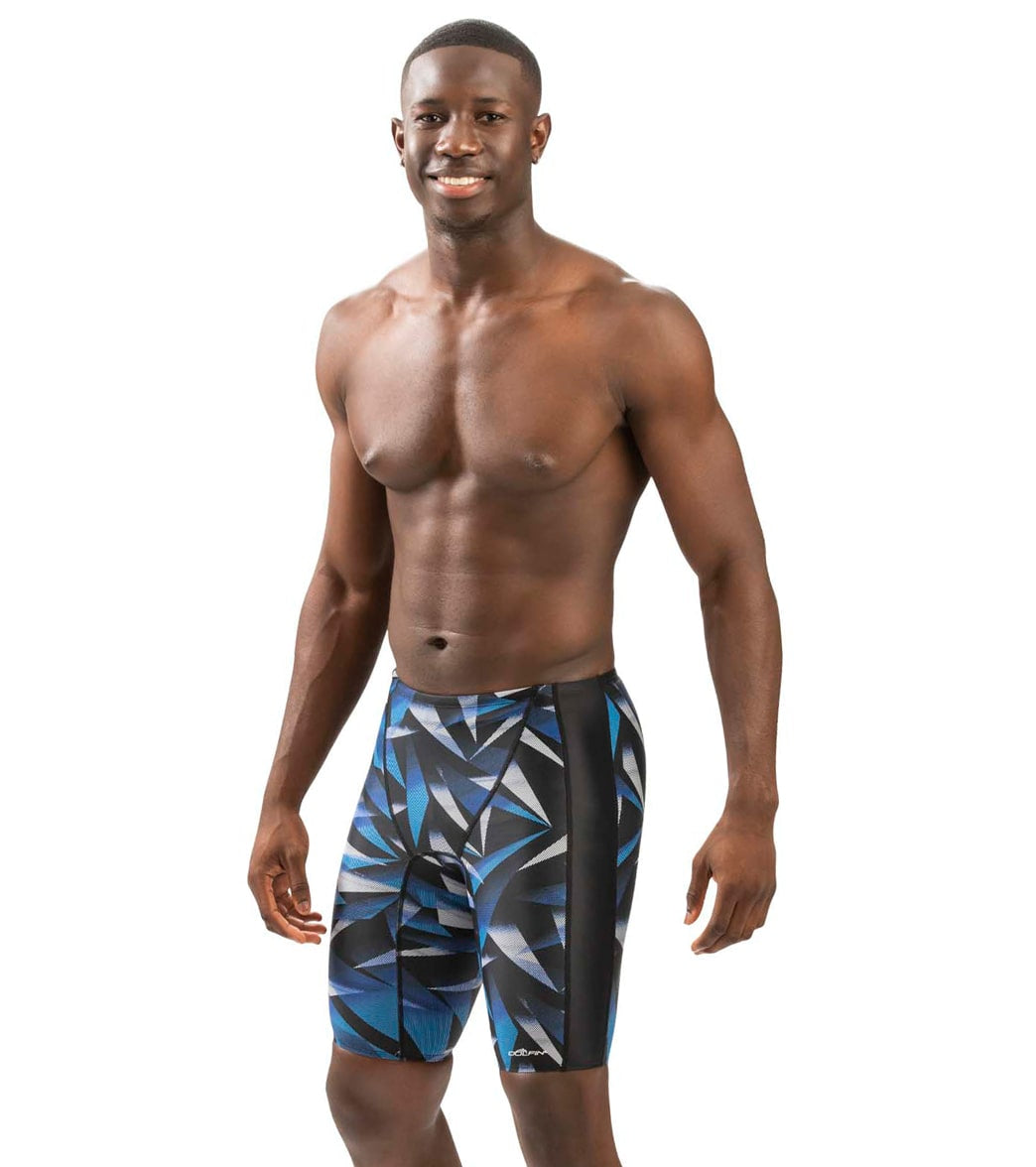 Dolfin Men's XtraSleek Eco Galactic Print Spliced Jammer Swimsuit