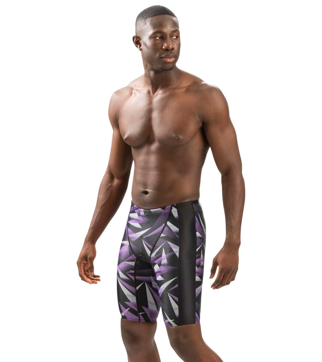 Dolfin Men's XtraSleek Eco Galactic Print Spliced Jammer Swimsuit