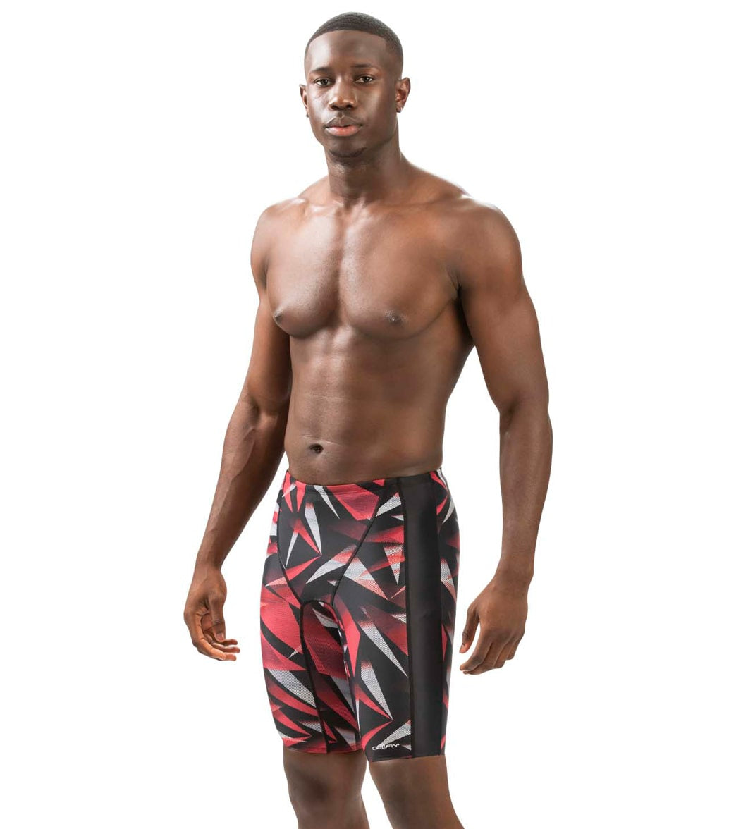 Dolfin Men's XtraSleek Eco Galactic Print Spliced Jammer Swimsuit