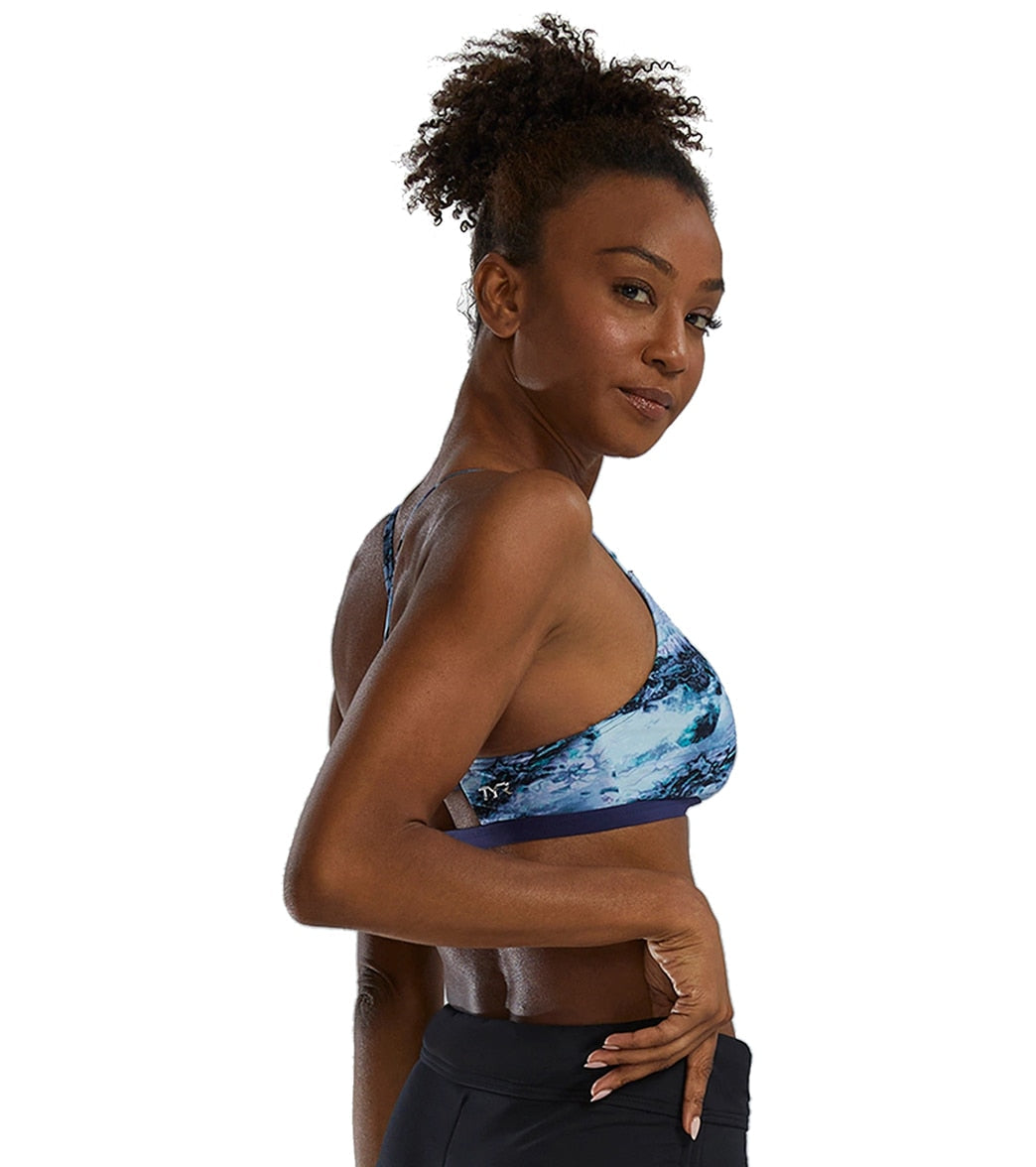 TYR Women's Solid Cara Bralette Bikini Top