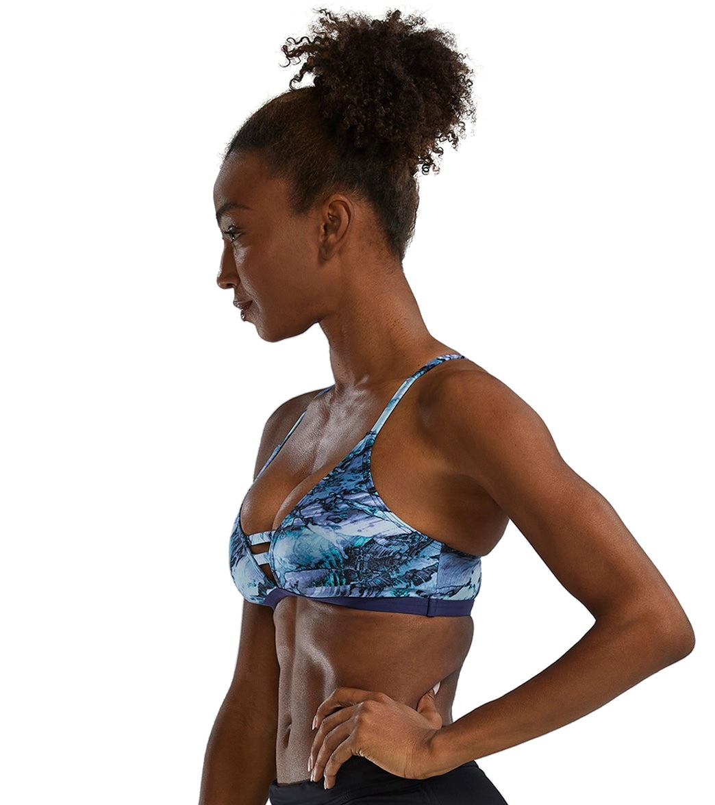 TYR Women's Solid Cara Bralette Bikini Top