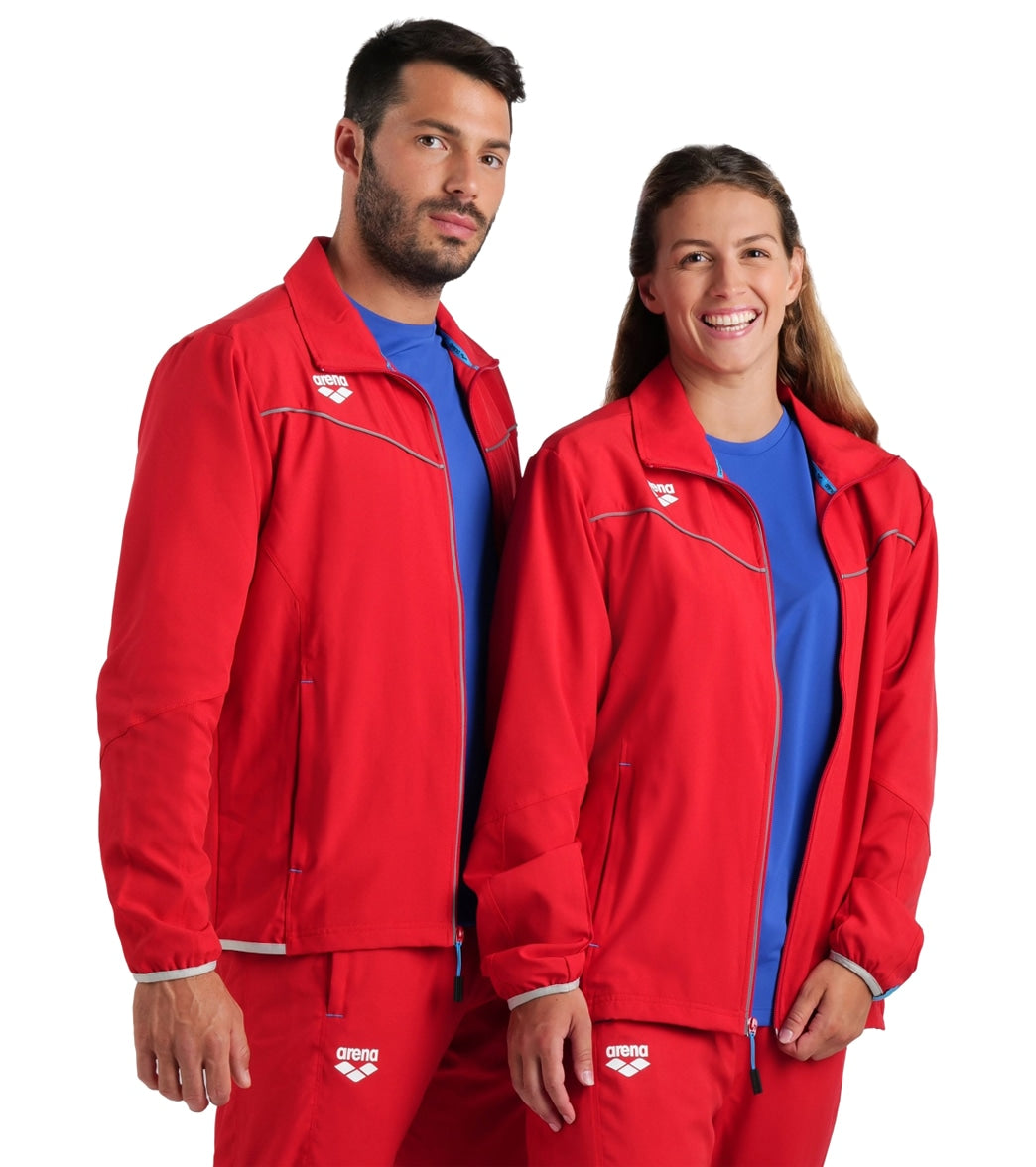 Arena Unisex Team Panel Front Zip Jacket
