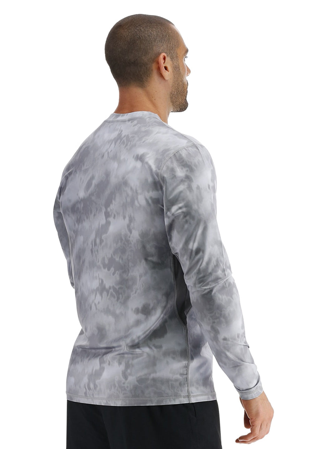 TYR Men's Turbulent SunDefense Long Sleeve UPF 50+ Swim Shirt