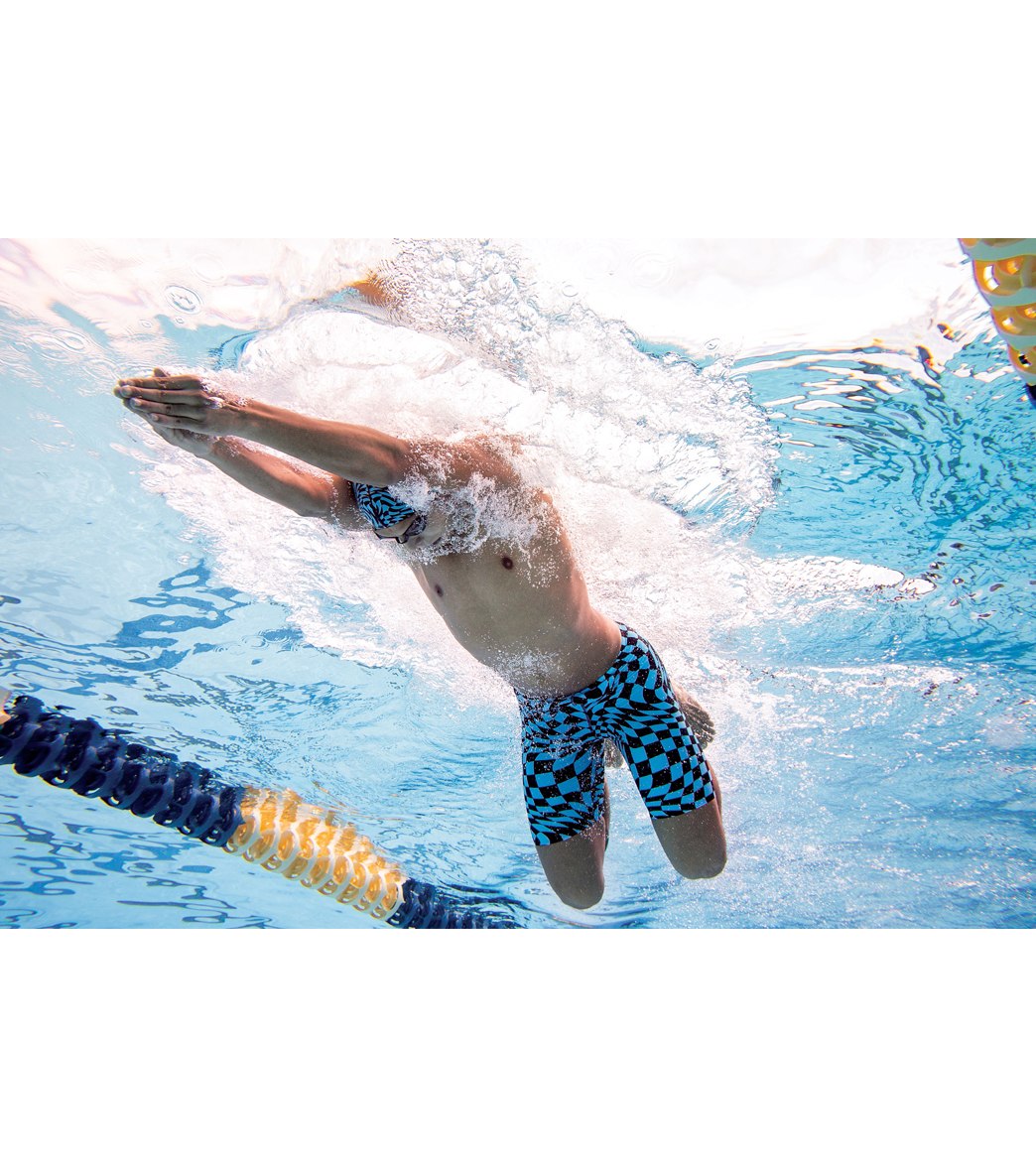 Sporti Checkmate Silicone Swim Cap