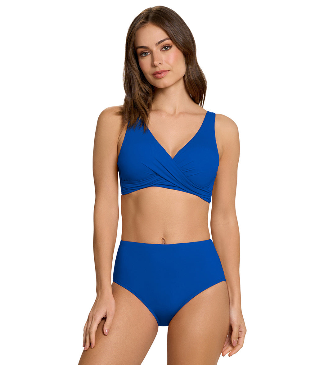 Jantzen Women's Solid Comfort Core Bikini Bottom
