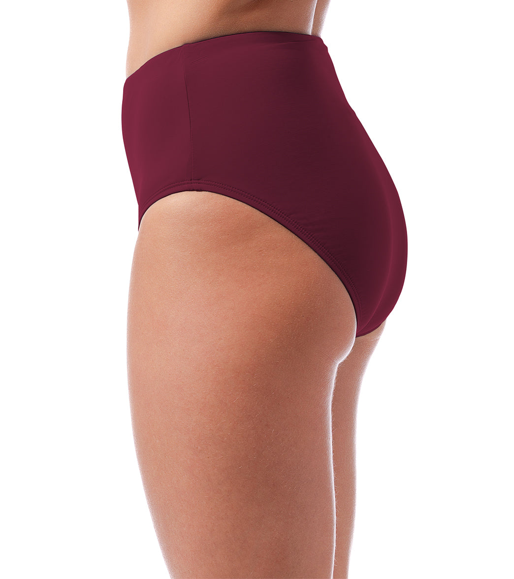 Jantzen Women's Solid Comfort Core Bikini Bottom