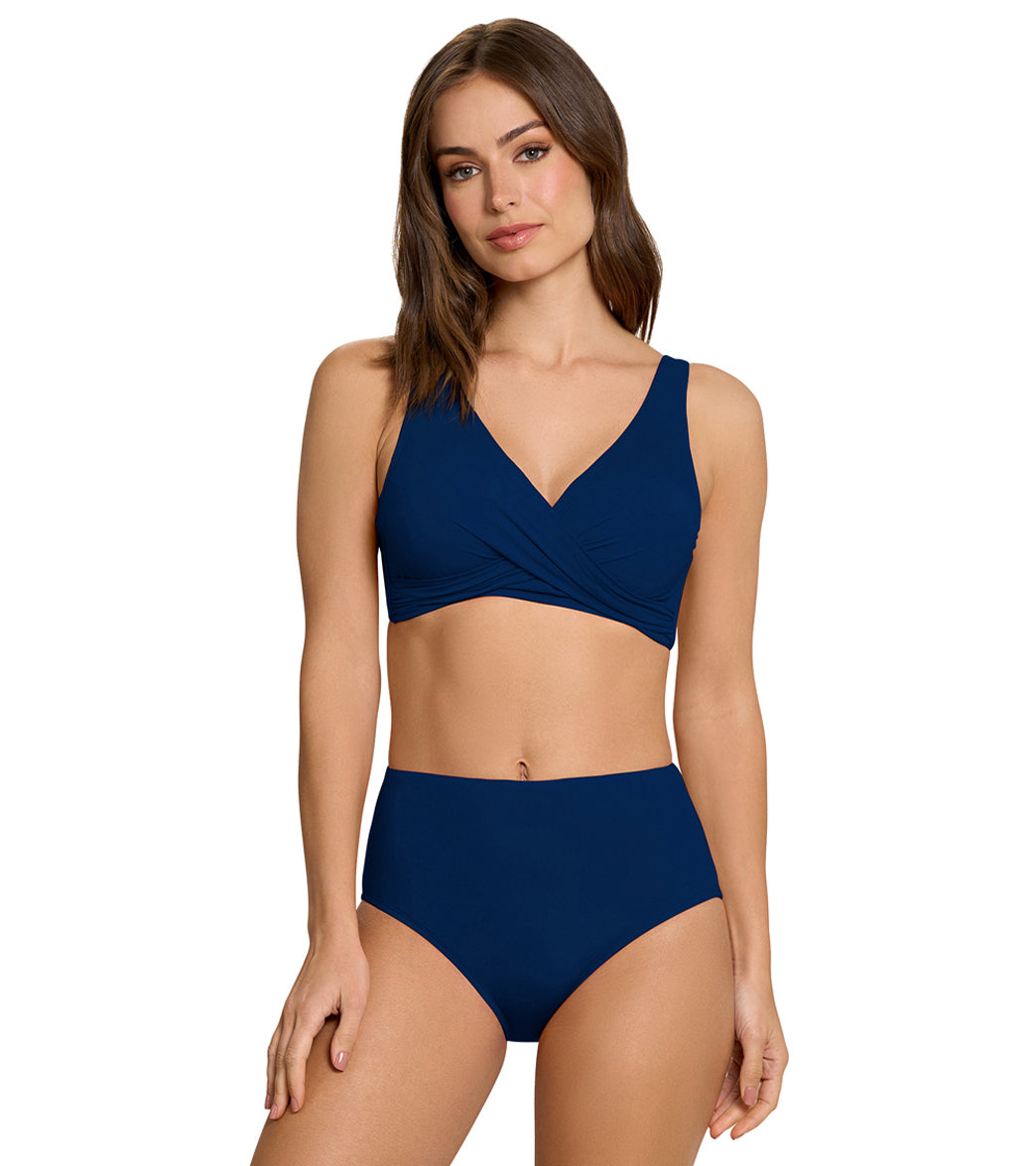 Jantzen Women's Solid Comfort Core Bikini Bottom