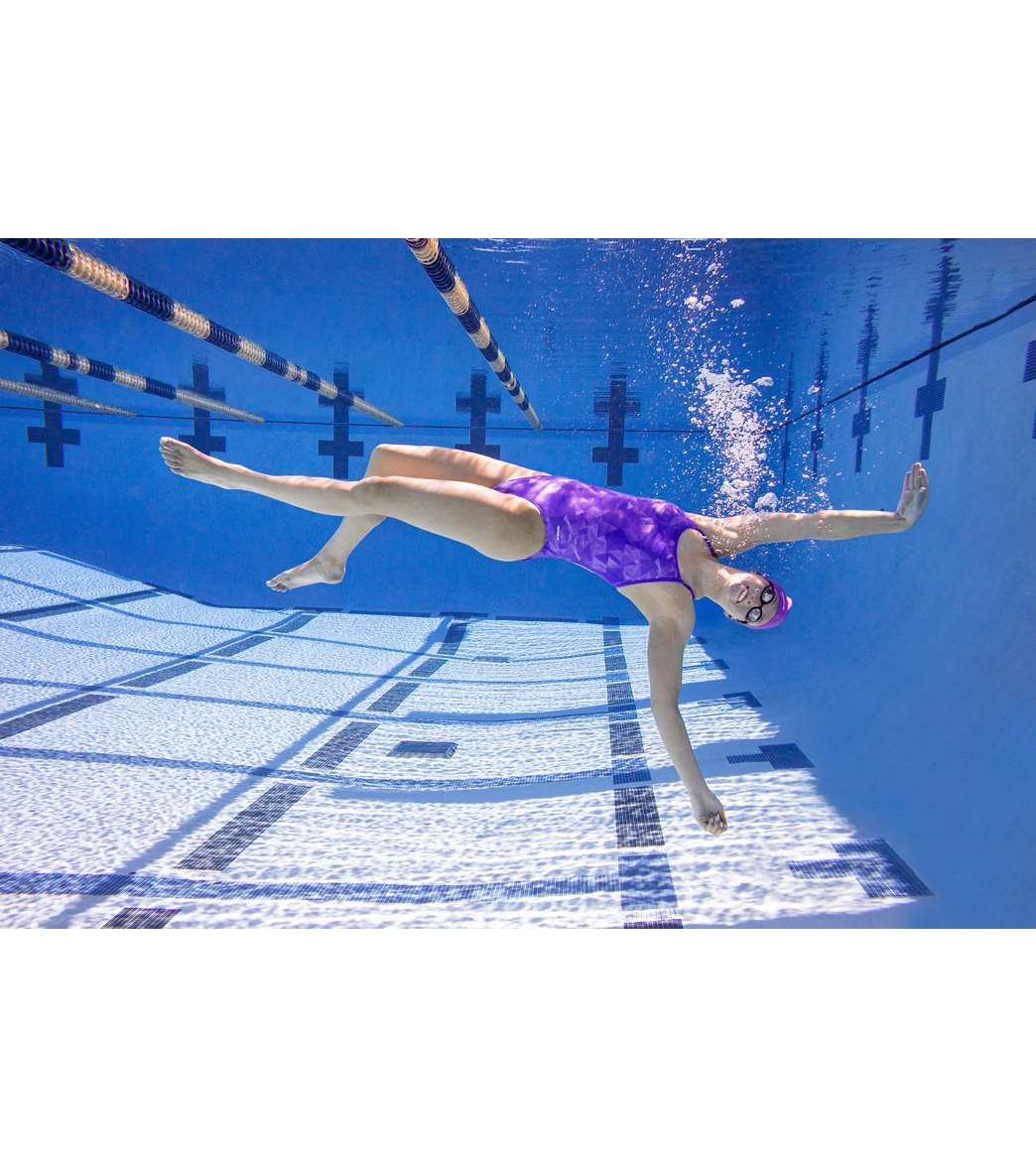 Sporti Fractalicious Thin Strap One Piece Swimsuit (22-40)