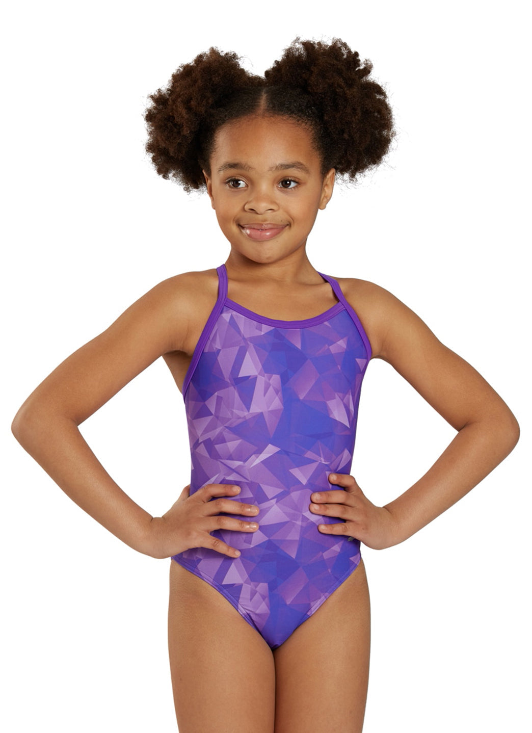 Sporti Fractalicious Thin Strap One Piece Swimsuit (22-40)