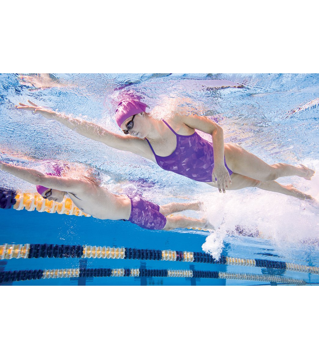 Sporti Fractalicious Thin Strap One Piece Swimsuit (22-40)