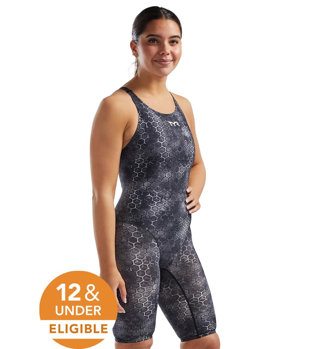 TYR Women's Akurra Thresher Open Back Tech Suit Swimsuit