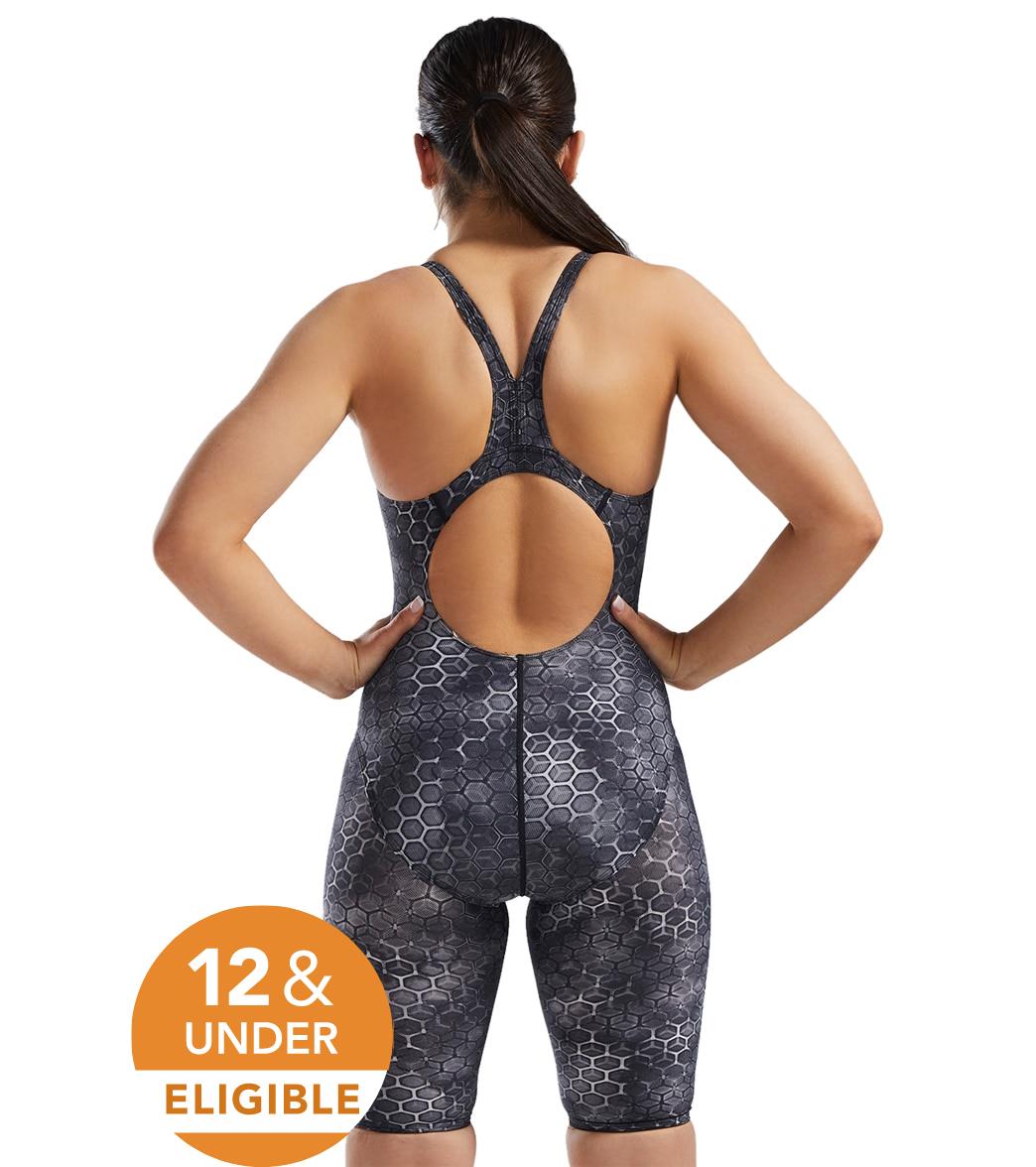 TYR Women's Akurra Thresher Open Back Tech Suit Swimsuit