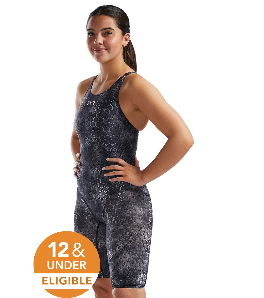 TYR Women's Akurra Thresher Open Back Tech Suit Swimsuit