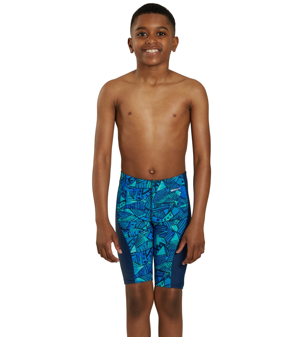 Sporti Tribal Graffiti Splice Jammer Swimsuit (22-40)