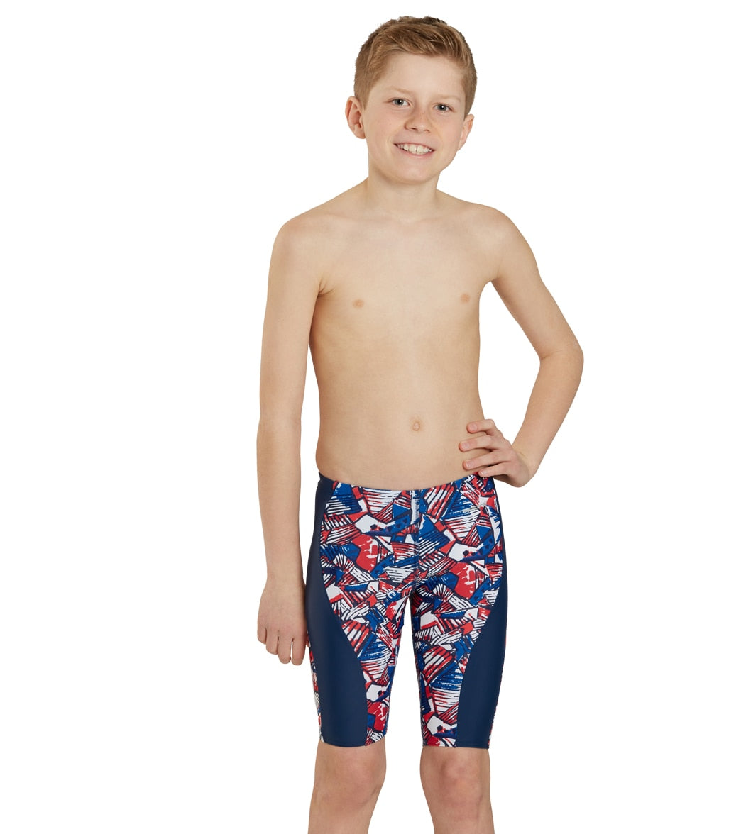 Sporti Tribal Graffiti Splice Jammer Swimsuit (22-40)