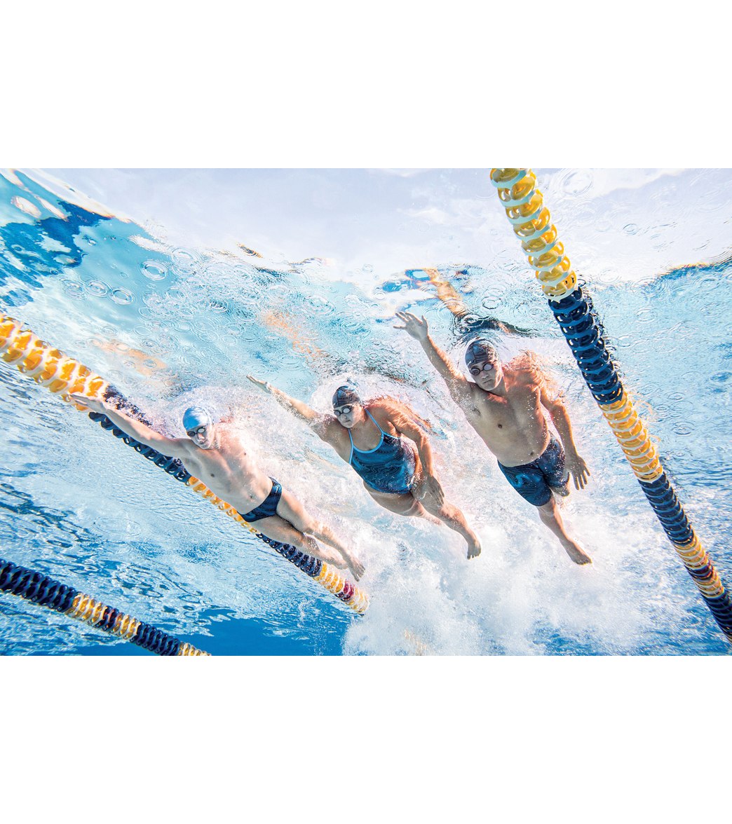 Sporti HydroLast Sonar Waves Thin Strap One Piece Swimsuit (22-40)