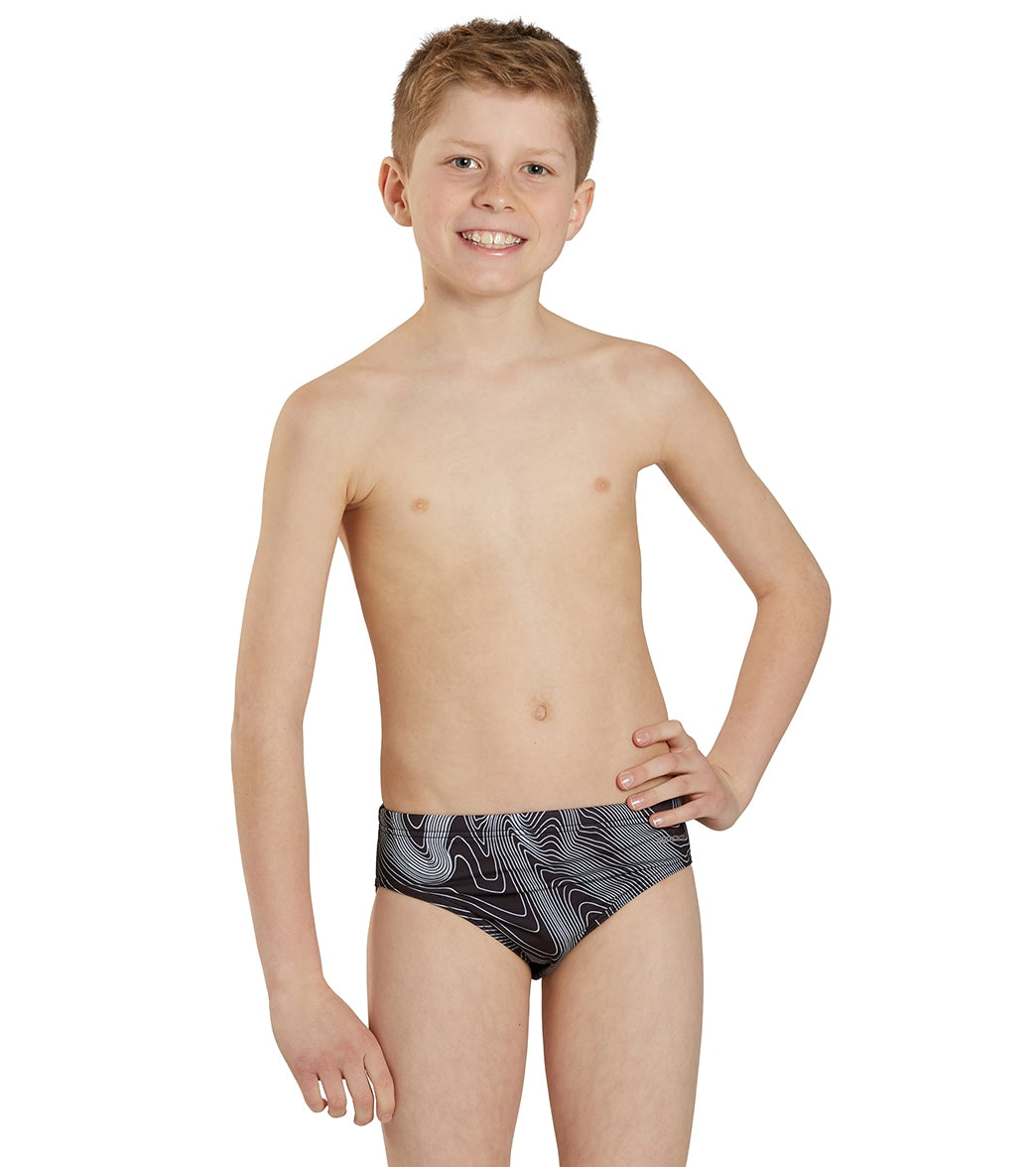 Sporti HydroLast Sonar Waves Brief Swimsuit (22-40)