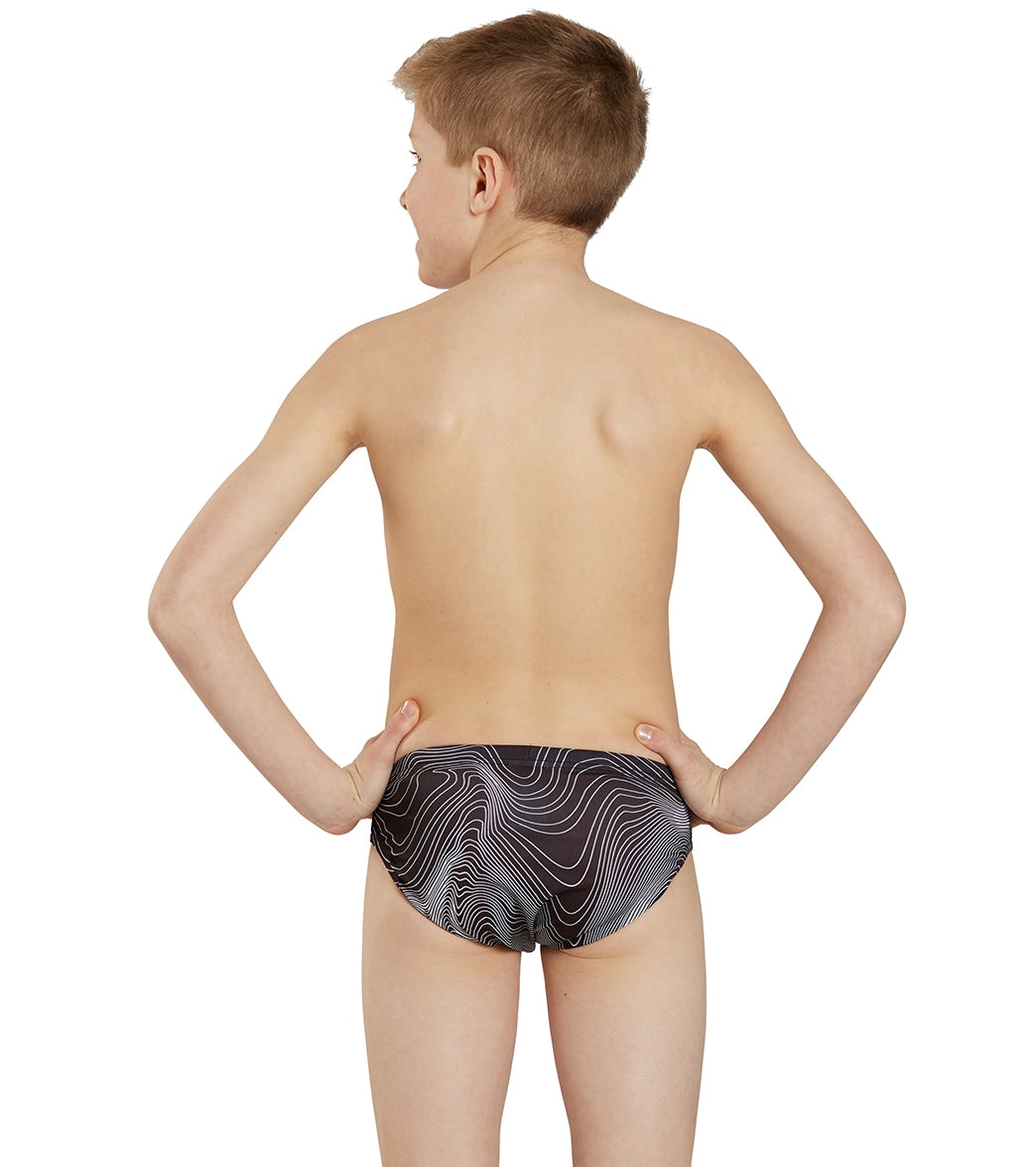 Sporti HydroLast Sonar Waves Brief Swimsuit (22-40)