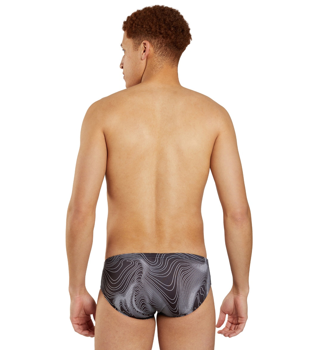 Sporti HydroLast Sonar Waves Brief Swimsuit (22-40)