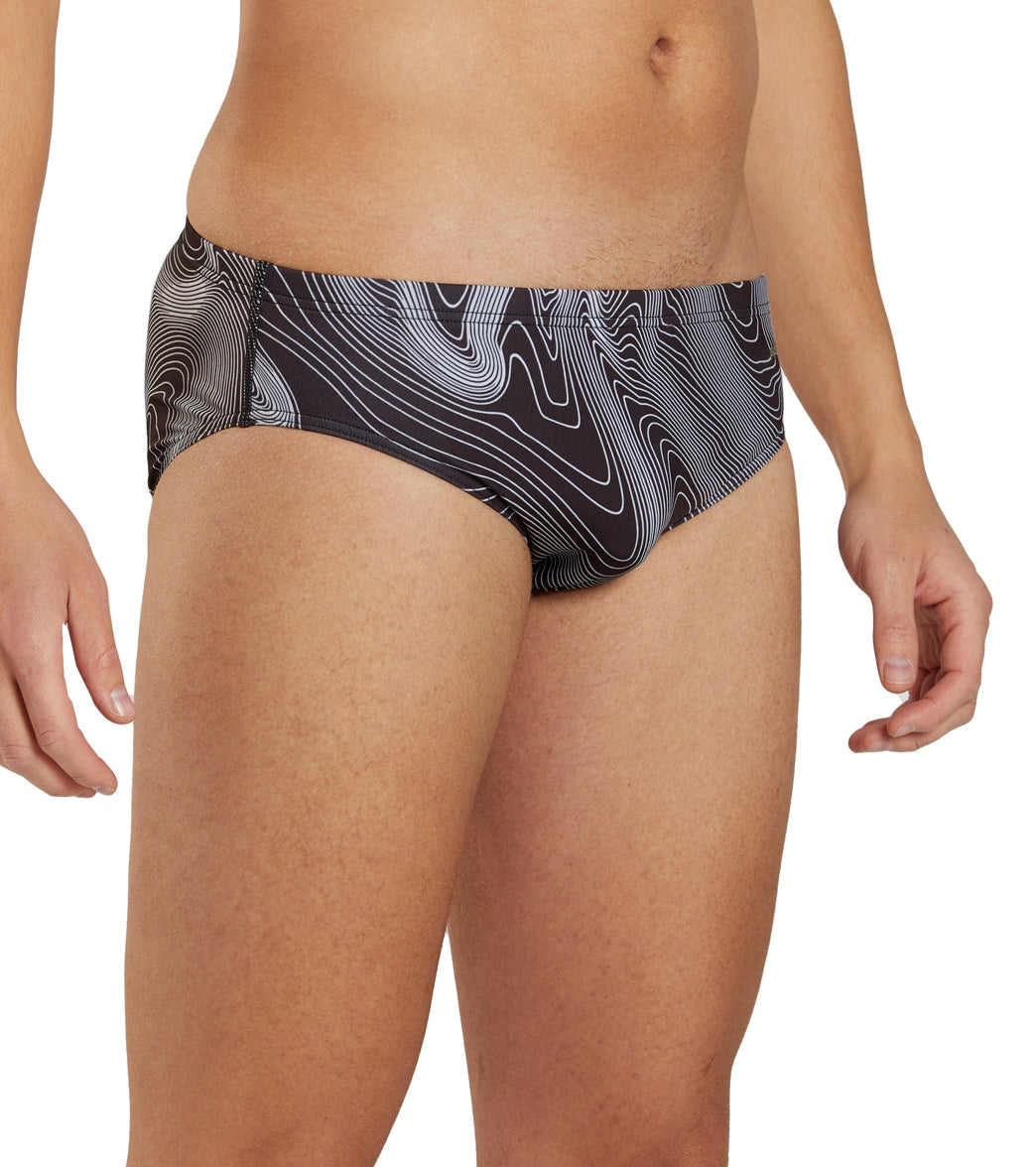 Sporti HydroLast Sonar Waves Brief Swimsuit (22-40)