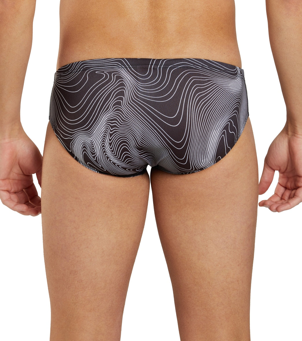 Sporti HydroLast Sonar Waves Brief Swimsuit (22-40)