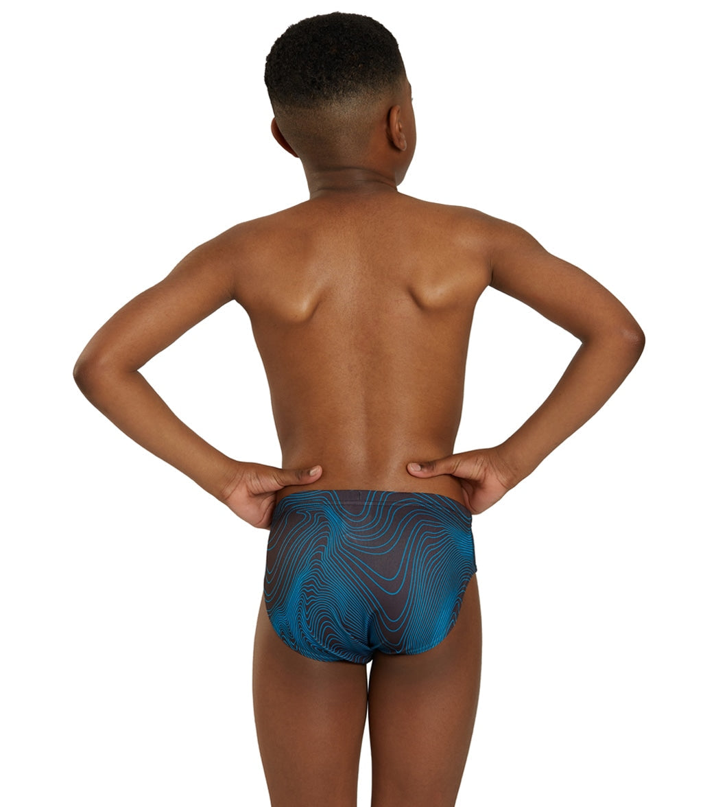 Sporti HydroLast Sonar Waves Brief Swimsuit (22-40)