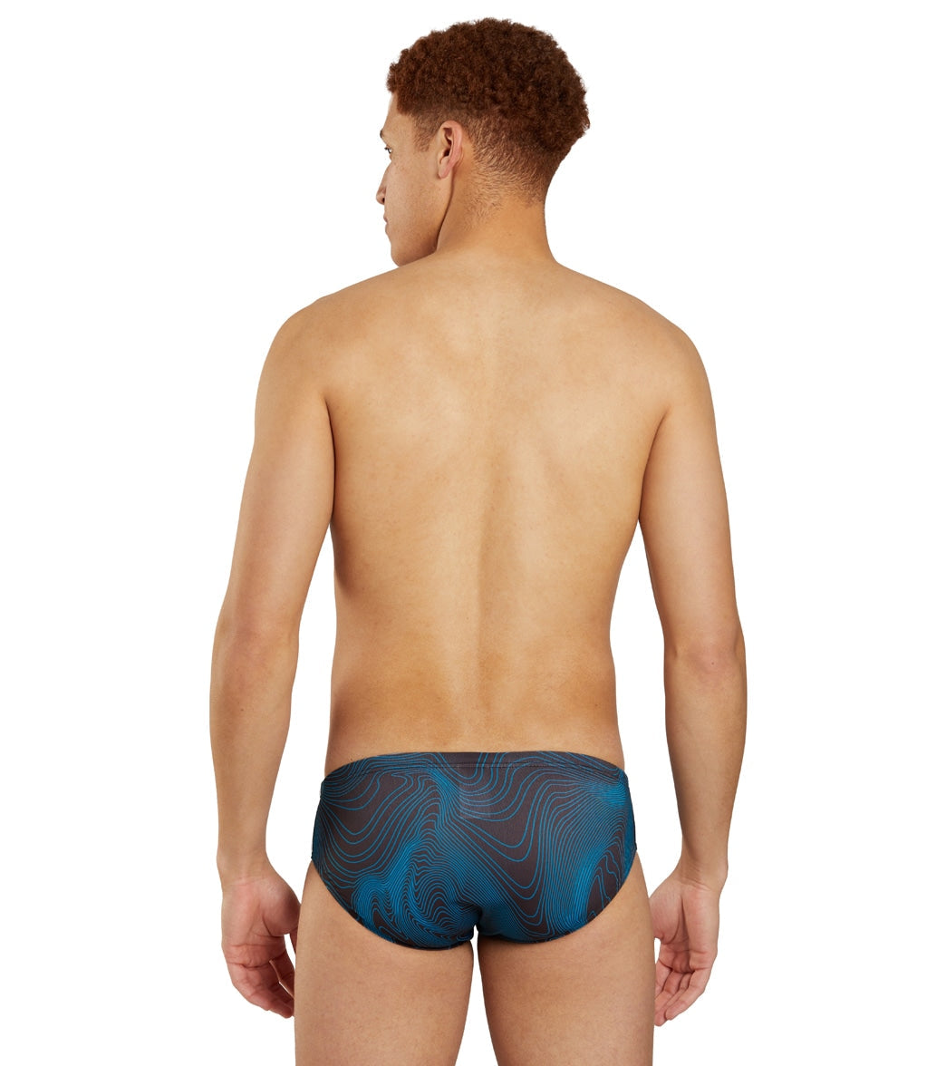 Sporti HydroLast Sonar Waves Brief Swimsuit (22-40)