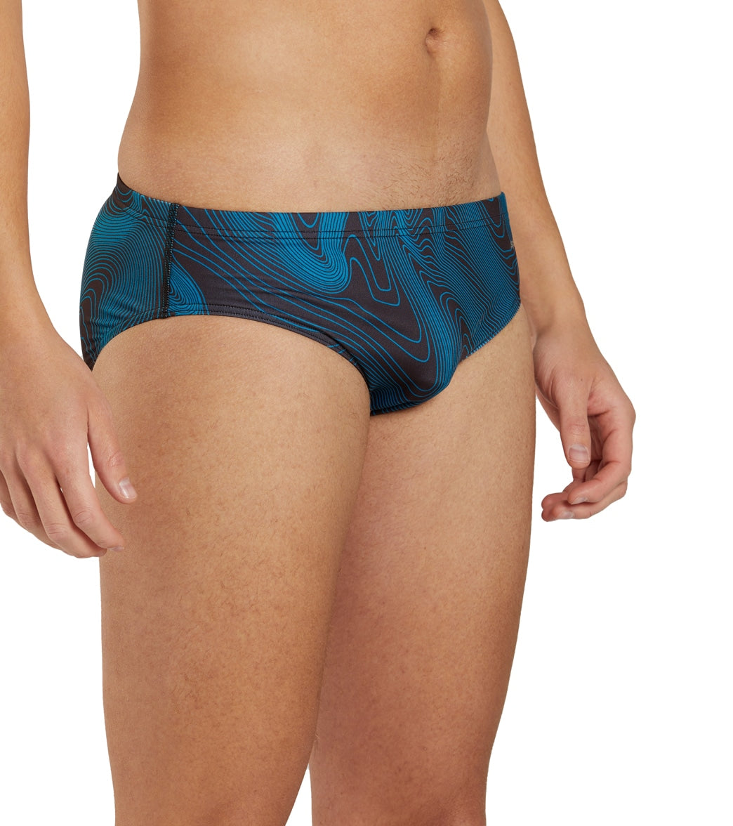 Sporti HydroLast Sonar Waves Brief Swimsuit (22-40)