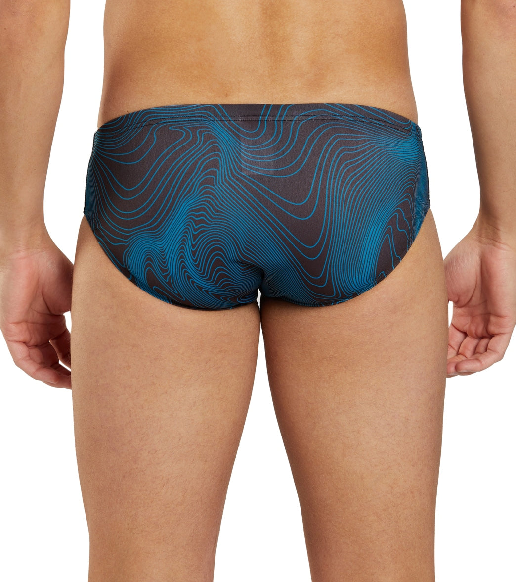 Sporti HydroLast Sonar Waves Brief Swimsuit (22-40)