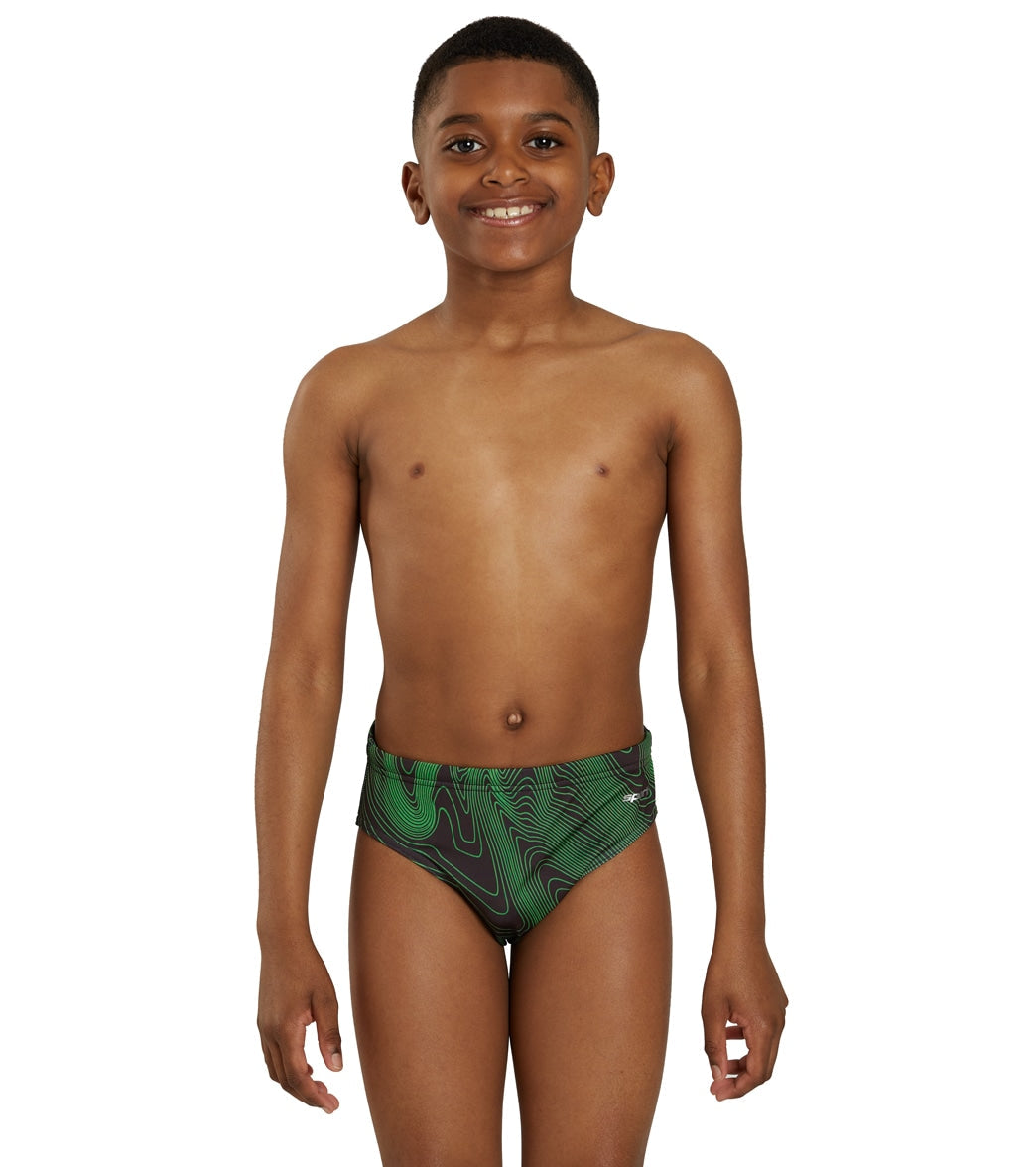 Sporti HydroLast Sonar Waves Brief Swimsuit (22-40)