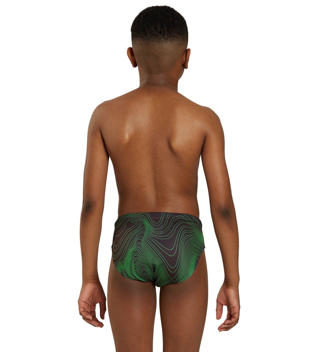 Sporti HydroLast Sonar Waves Brief Swimsuit (22-40)