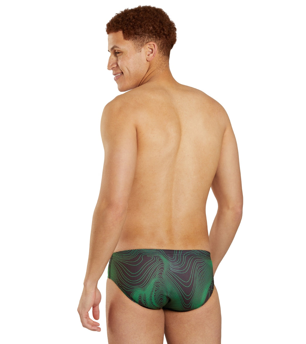 Sporti HydroLast Sonar Waves Brief Swimsuit (22-40)