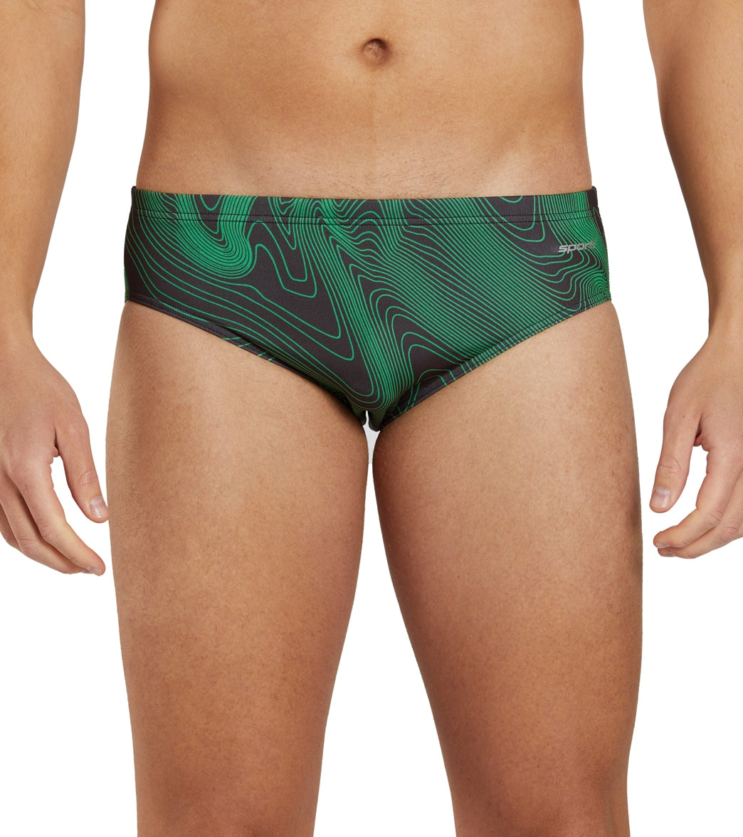 Sporti HydroLast Sonar Waves Brief Swimsuit (22-40)